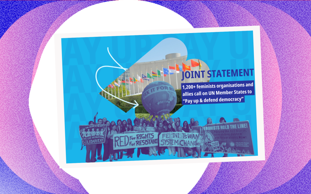 Supporting “Feminist Joint Statement on the UN’s Financial Collapse”