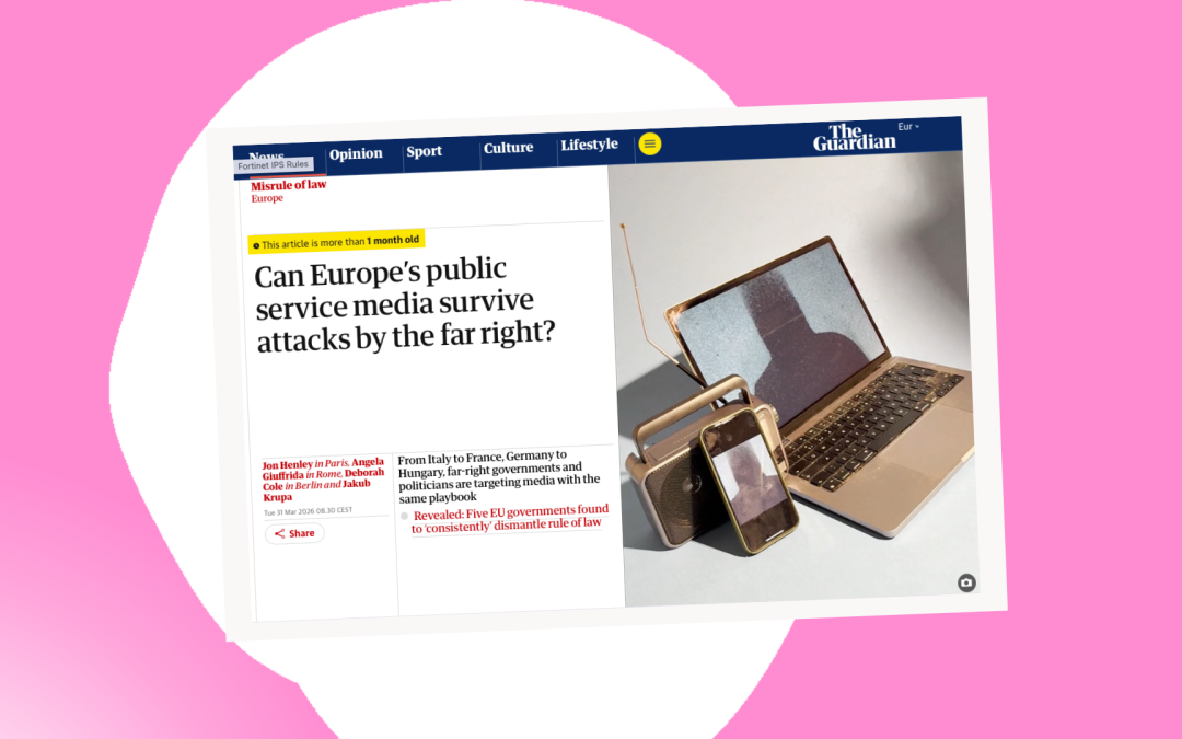 When public service media comes under pressure, democracy weakens